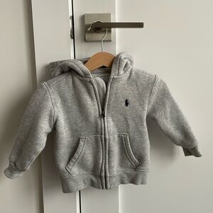 Baby Ralph Lauren Gray Hoodie